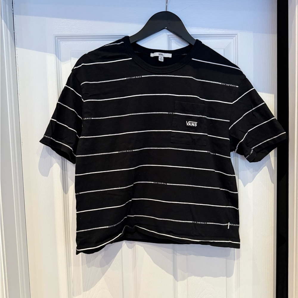 Vans Black Striped Shirt